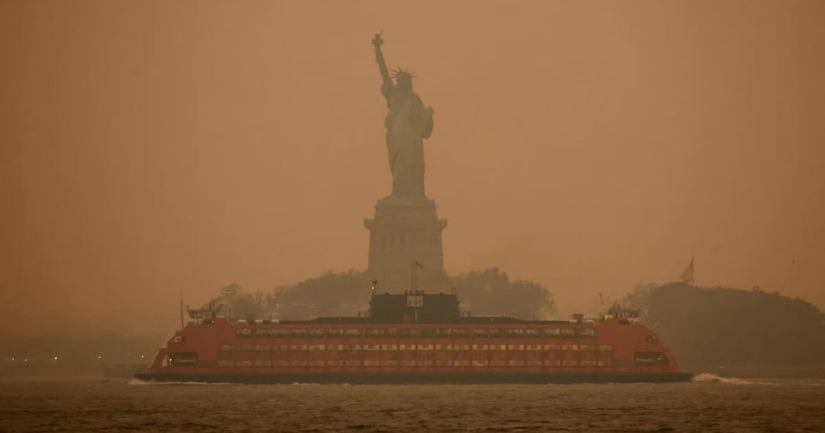 Alerta ambiental en Nueva York: el humo de Canadá amenaza la final del Mundial entre España y Argentina
