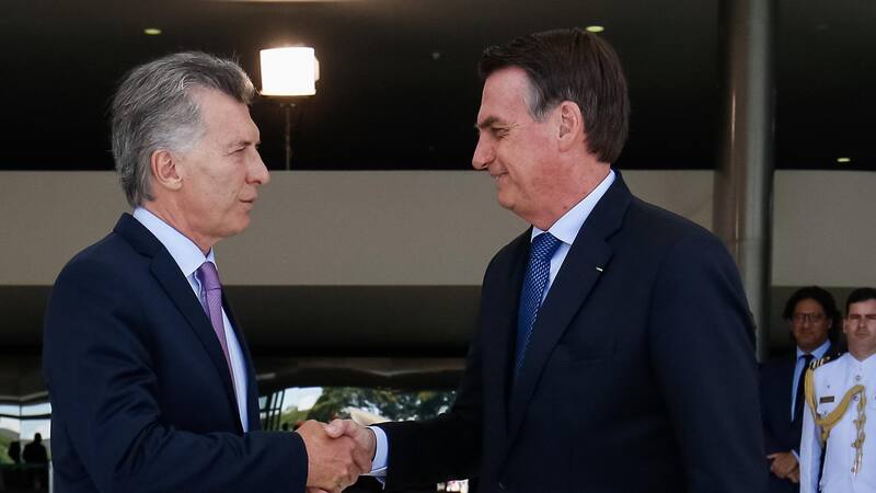 Los presidentes Macri y Bolsonaro se verán cara a cara el 6 de junio en Buenos Aires