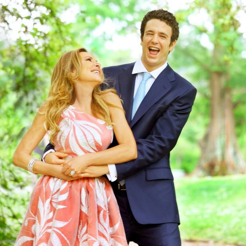 Obregón junto a su hijo Aless Lequio. (Foto: Instagram).