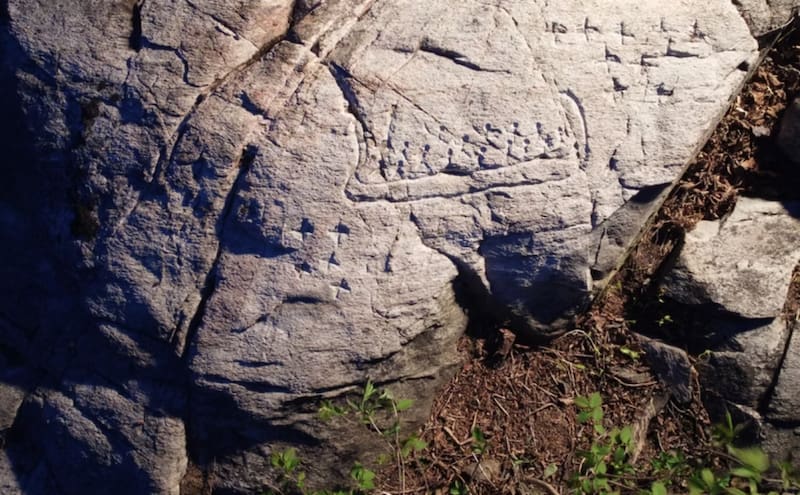 Las investigaciones de Primrose apuntan a un posible origen del grabado ligado a la Compañía de la Bahía de Hudson. Foto: Ontario Centre for Archaeological Research and Education.