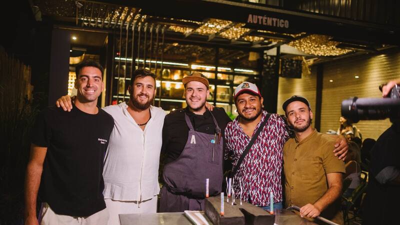 Equipo Auténtico (de izq a derecha) Rodrigo Scattareggia, Luan Fernandez, Martin Luchetti, Gastón Perez. Agustin Laudecina.
