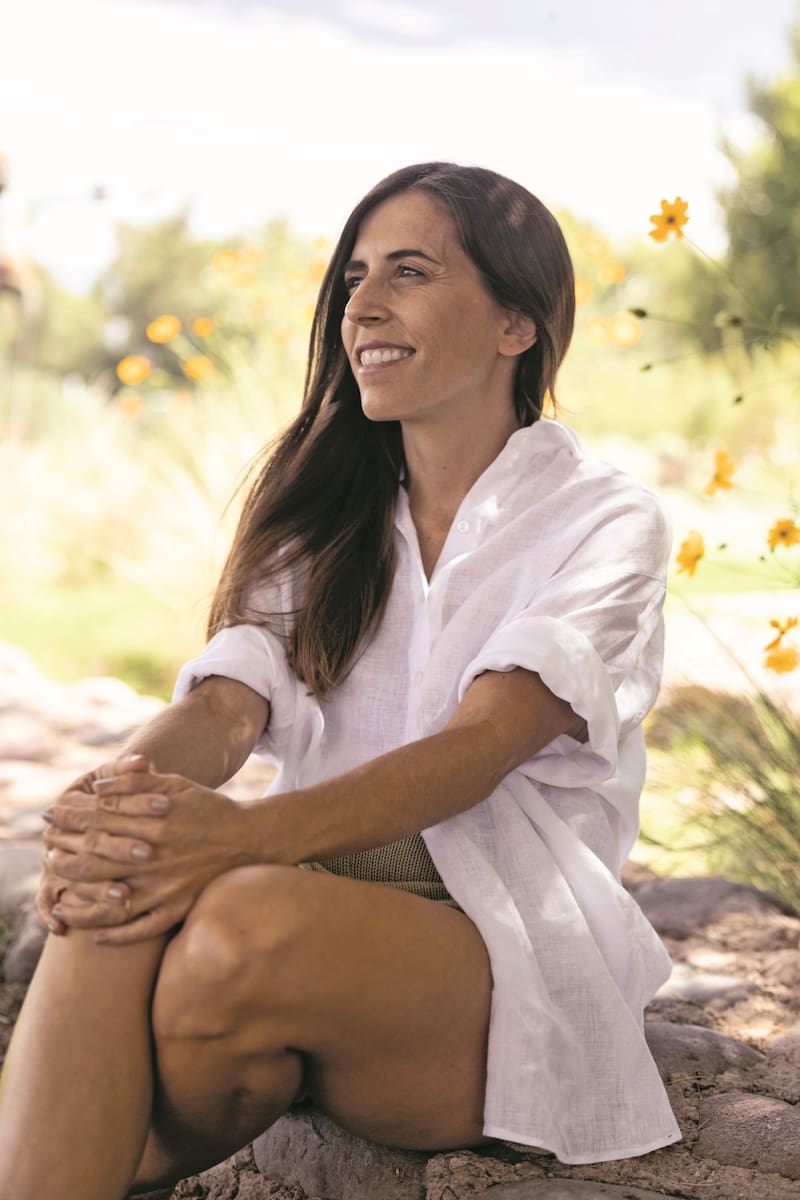 Julia Zuccardi, responsable de Hospitalidad y Turismo de Bodega Santa Julia.