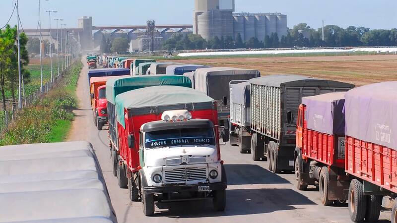 Congestión en Puerto San Martín
