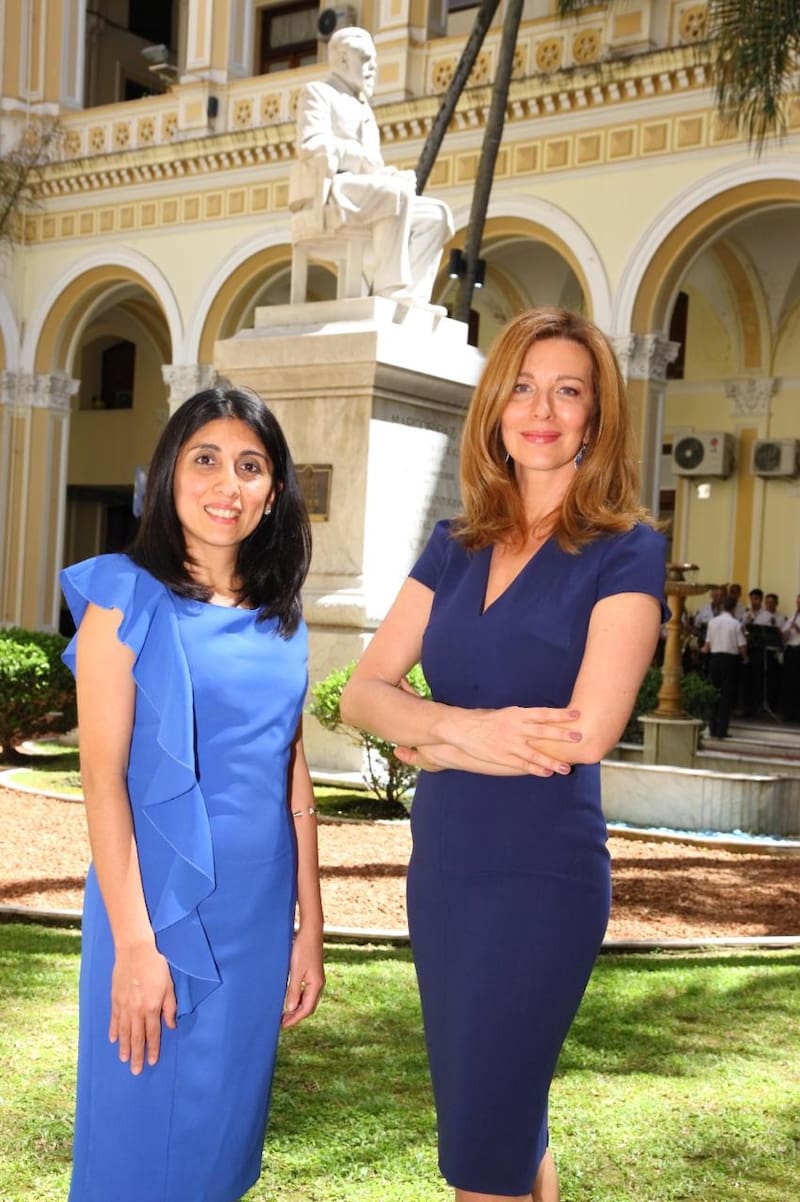 Nunzia Locatelli y Cintia Suárez, las autoras