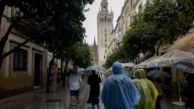 Se esperan fuertes lluvias en el territorio español.