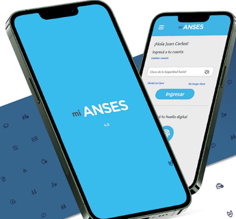 La aplicación móvil oficial de ANSES permite hacer trámites y consultas con tu celular. (Fuente: ANSES).