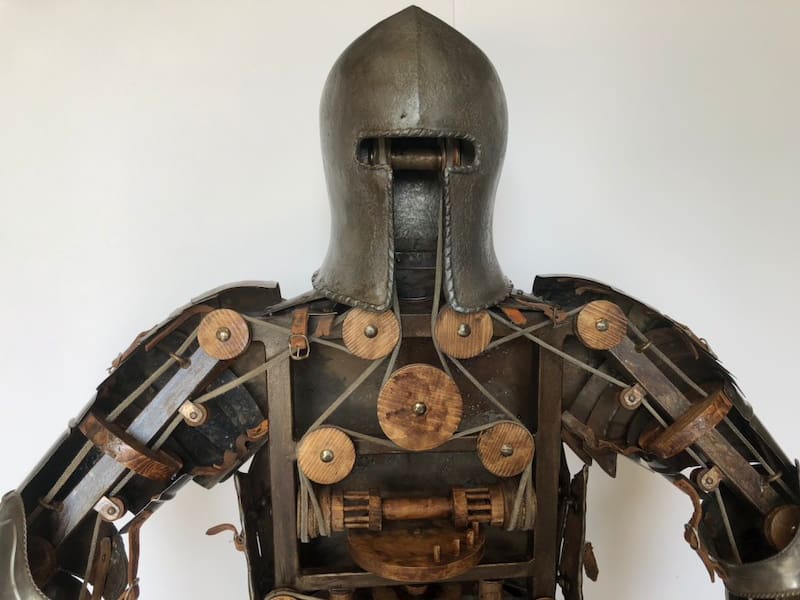 El "robot" de Leonardo da Vinci que desconcertó a los historiades. Fuente: El Cronista.