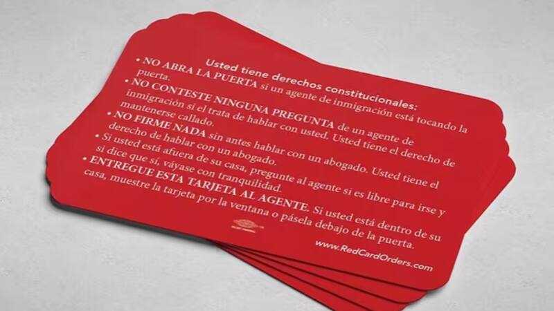 La tarjeta que puede salvar a un inmigrante de ser deportado. Fuente: Archivo.