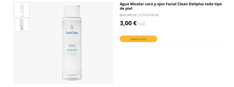 Este artículo de belleza sirve para todo tipo de piel y ofrece múltiples beneficios. (Foto: mercadona.es)