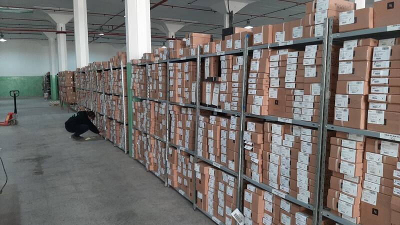 Centro de distribución en la Argentina.