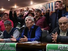 Moyano para el jueves sin cortes y pide negociar con Lagarde