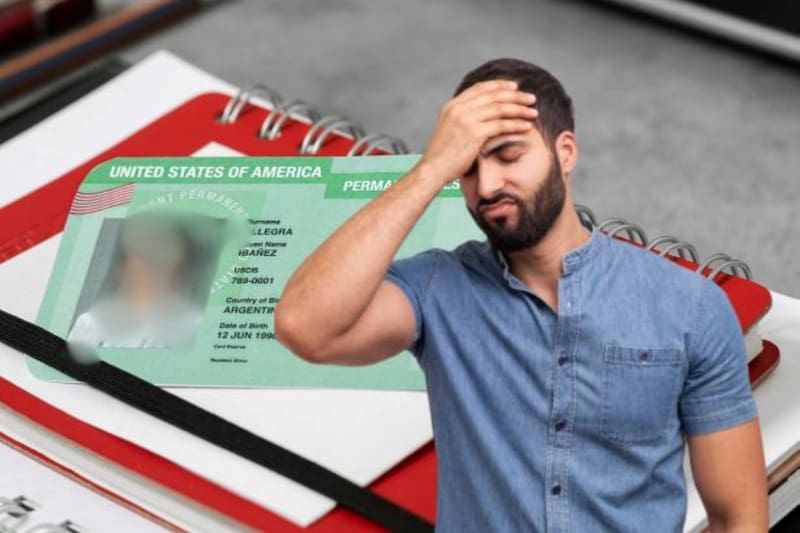 Estados Unidos prohíbe la Green Card y puede deportar a los extranjeros que soliciten la ciudadanía sin cumplir los requisitos legales. Fuente: Archivo.