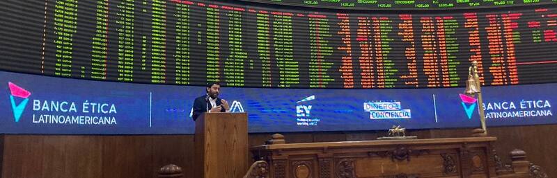 Lanzamiento de la IPO de Bana Ética Latinoamericana en Chile, en la Bolsa de Santiago