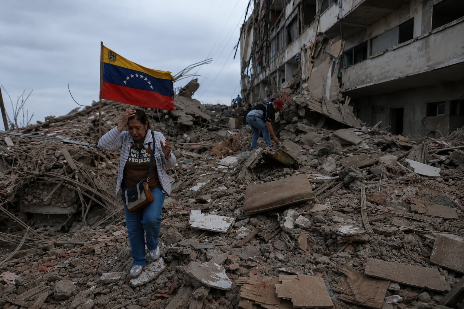 La catástrofe complica los planes de Trump en Venezuela y lo enfrenta a María Corina Machado