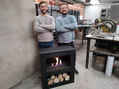 Transformaron una original idea en negocio y sus estufas ecológicas hoy se venden en todo el país