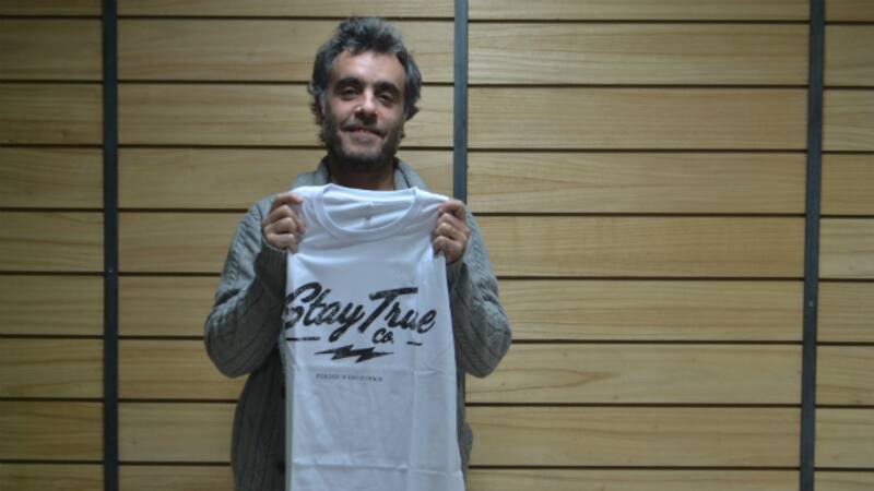 Martín Alonso, de Stay True Organic Clothing.