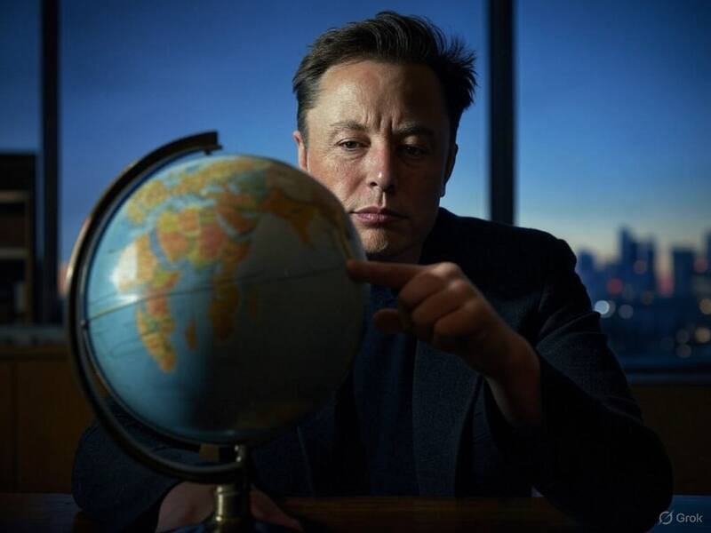 Elon Musk. Fuente: Grok