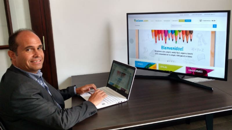 Guillermo Arias, fundador de Aclases.com