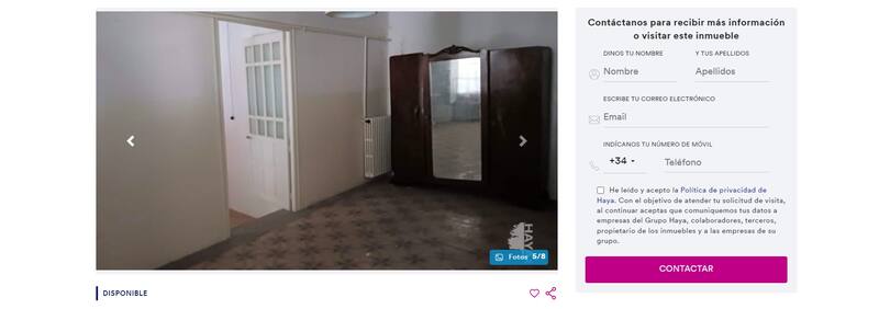 Este hogar cuenta con habitaciones bien conservadas y ambientes perfectamente iluminados. (Foto: haya.es)