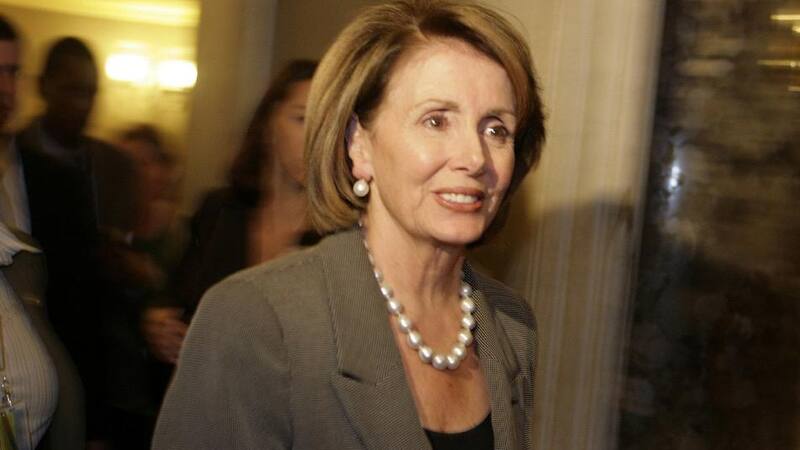 Nancy Pelosi, líder de demócratas en la Cámara de Representantes