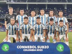 Argentina vs. Colombia: horario, formación y cuándo juega la Selección por el Sudamericano Sub 20