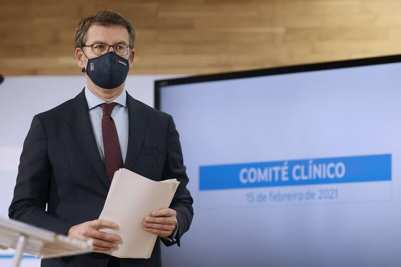 El presidente de la Xunta de Galicia, Alberto Núñez Feijóo.