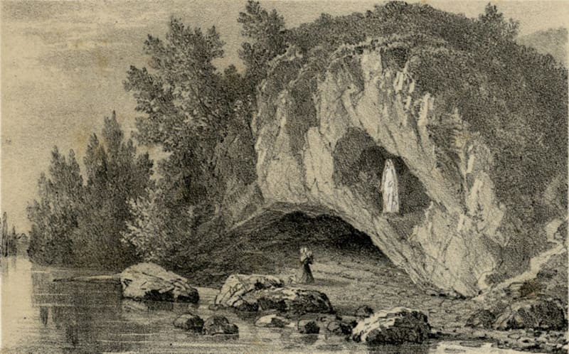 Hay versiones de que el Ferrero Rocher está inspirado en la gruta de Massabielle, en Lourdes.