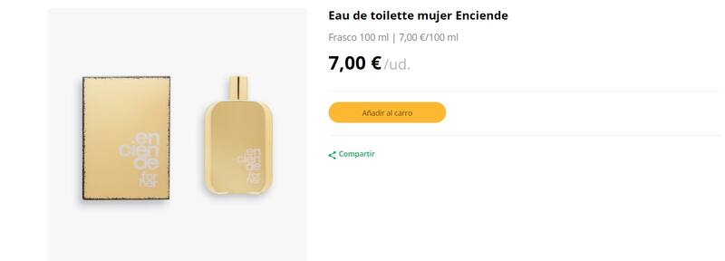 Esta fragancia de Mercadona tiene un parecido indiscutible con el clásico CH de Carolina Herrera. (Foto: www.mercadona.es).