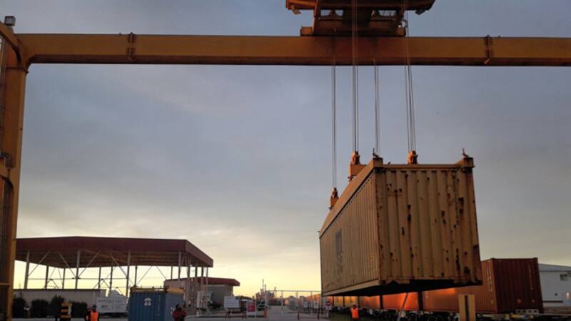 El ferrocarril juega un papel clave en la integración logistica.