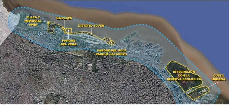 El nuevo parque de casi 9 hectáreas estará al lado de la ex cancha de golf