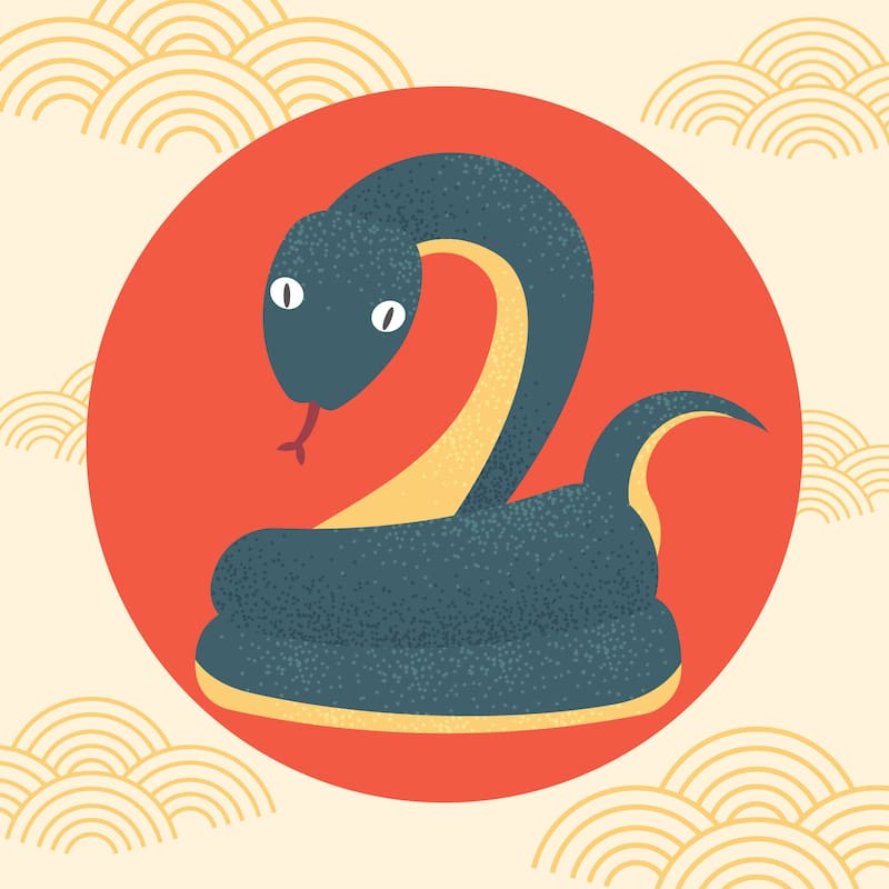 Quienes comparten el signo de la Serpiente encuentran fortuna en los días 1 y 23 de cualquier mes, brindándoles la fuerza interior y la sabiduría necesaria para enfrentar desafíos (Fuente: Freepik)