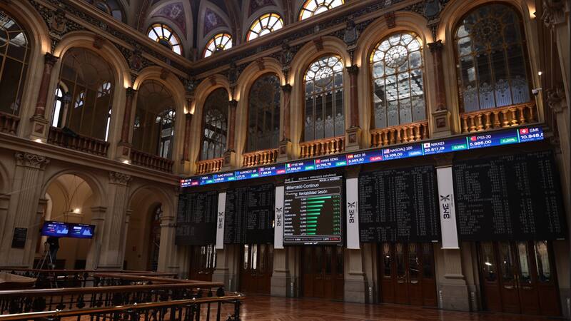 El cierre de la bolsa española de este martes.