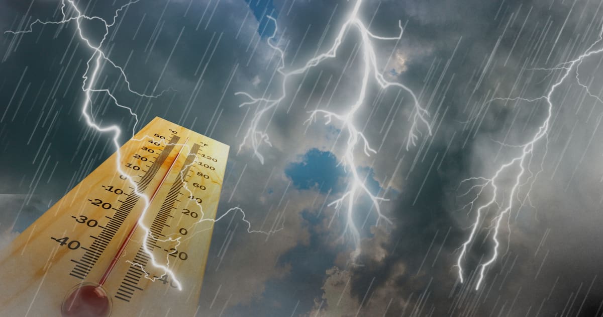 Tras el calor excesivo en Buenos Aires, ¿cuándo llegarán las tormentas y ráfagas de viento que bajarán la temperatura a 18 grados?