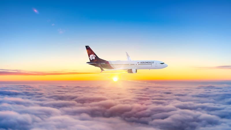 737 MAX de Aeroméxico.