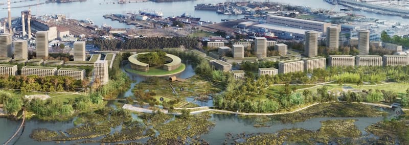 El proyecto contempla gran desarrollo de espacios al aire libre