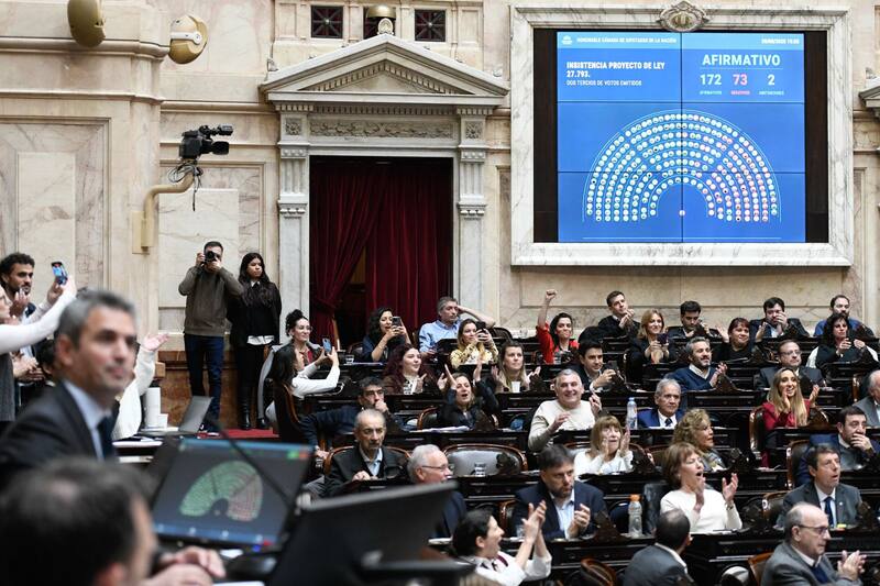 El primer rechazo al veto en Diputados