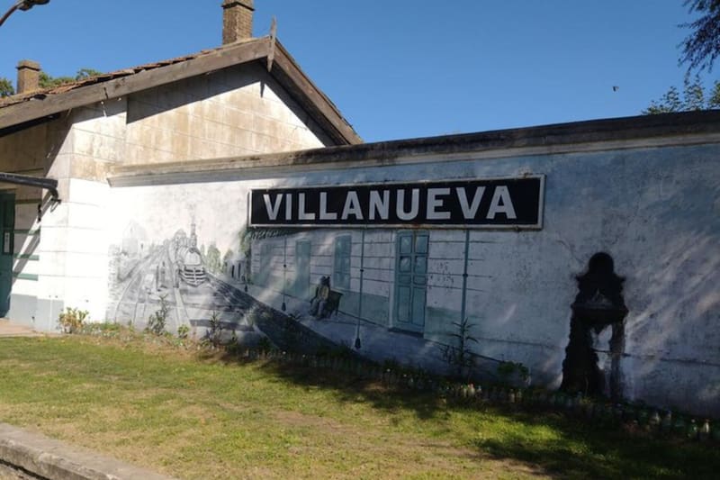 El Río Salado atraviesa la localidad de Villanueva.