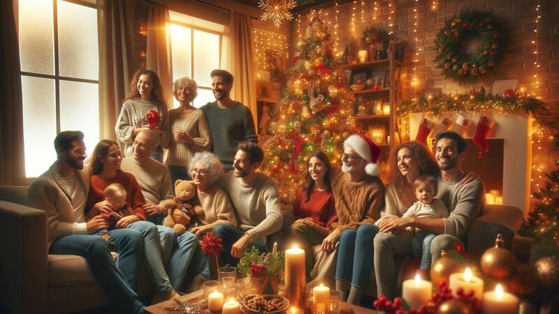 ¿Navidad con familia y amigos? por qué los expertos recomiendan pasar las fiestas en grupo.