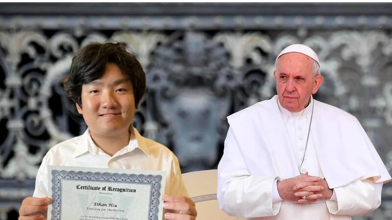 Quién es Ethan Hsu, el compositor asiático que le escribió una canción al Papa Francisco.
