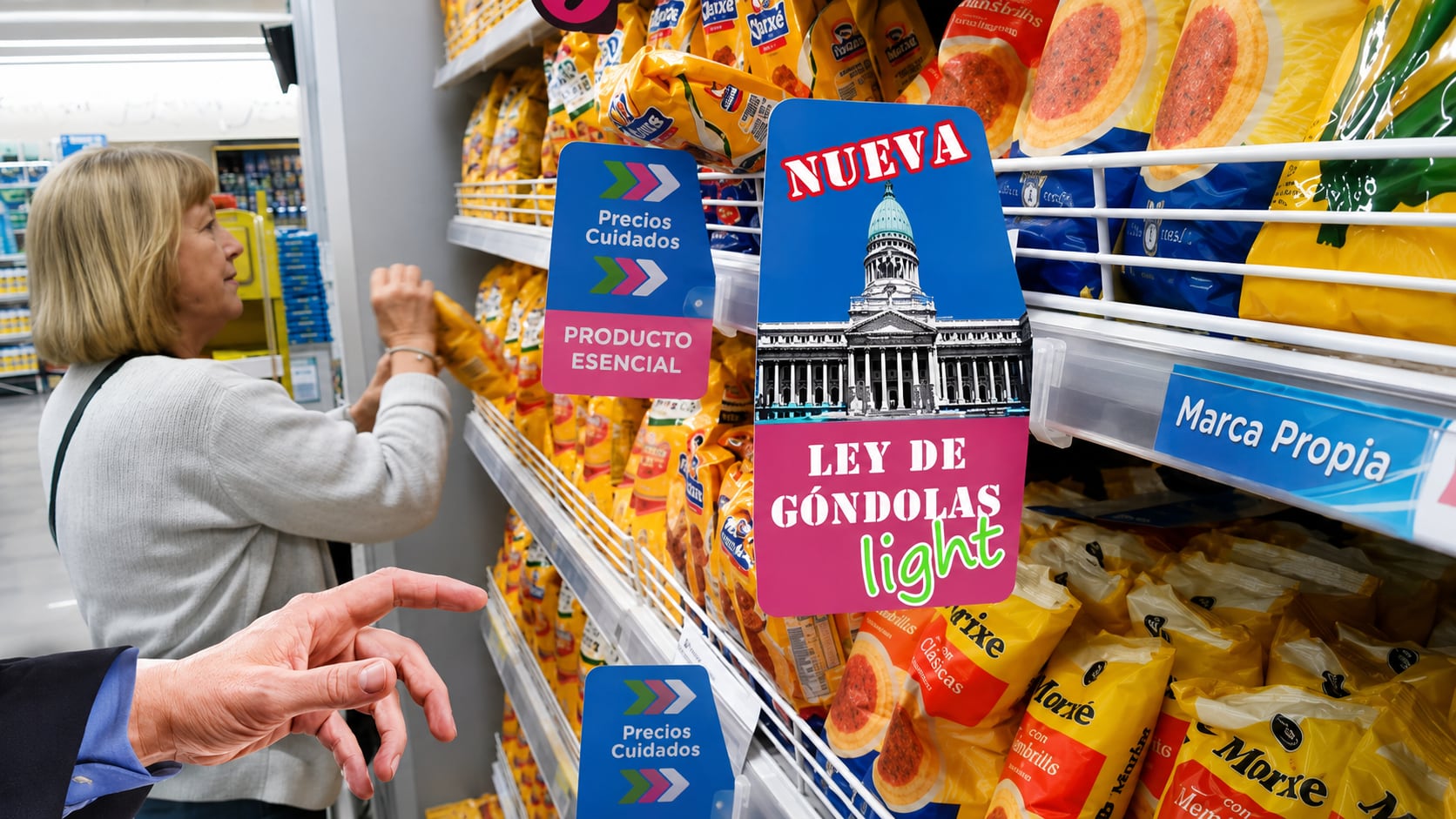 Más desregulación: el Gobierno eliminó la Ley de Góndolas y otras 14 normas "obsoletas" del kirchnerismo