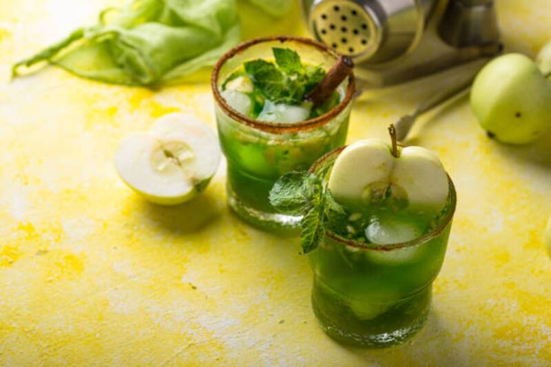 La gelatina multifruta de manzana y jugo de uva es rica en antioxidantes. Fuente: iStock.