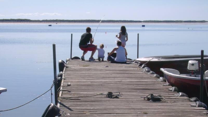 La pesca es una de las actividades más elegidas para realizar en esta laguna.