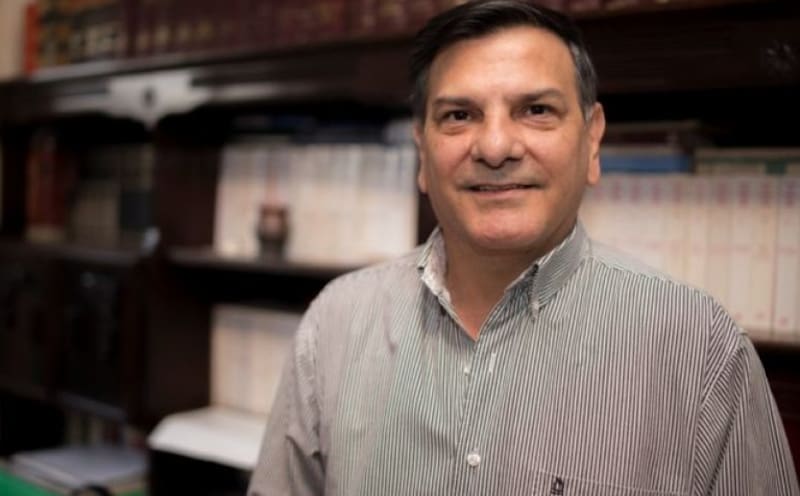 El candidato a gobernador Isaac Lenguaza.