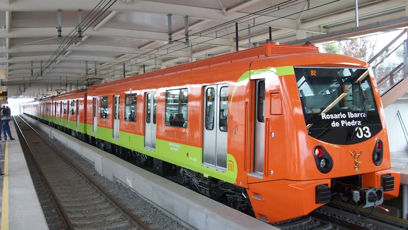 El Metro de la Ciudad de México es uno de los transportes públicos más importantes del país. Fuente: archivo