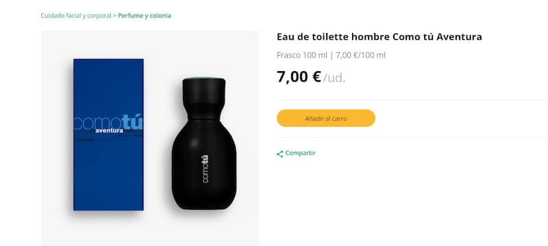 Mercadona tiene este producto de su línea económica que imita a otro de Christian Dior. (Foto: www.mercadona.es).