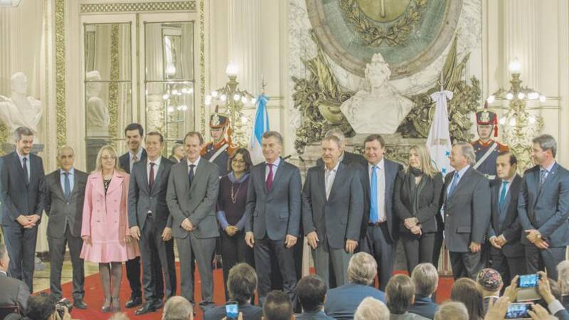 Macri anunció en junio pasado el nuevo Acuerdo Federal Minero, con apoyo parcial de los gobernadores