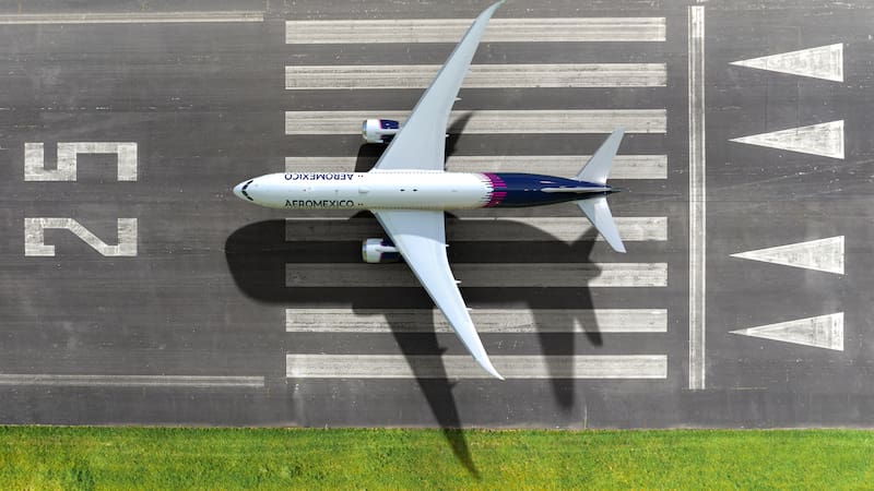 787 Dreamliner de Aeroméxico.