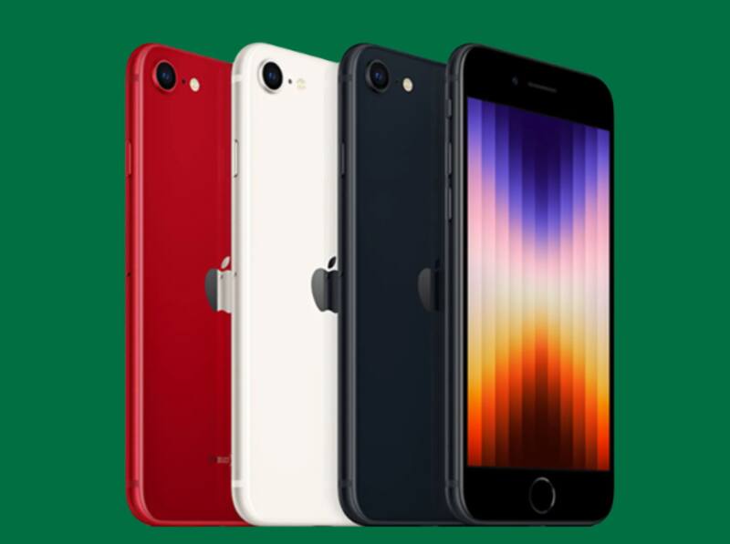 El iPhone SE es una de las opciones que más conviene comprar en el país. Fuente: Archivo.