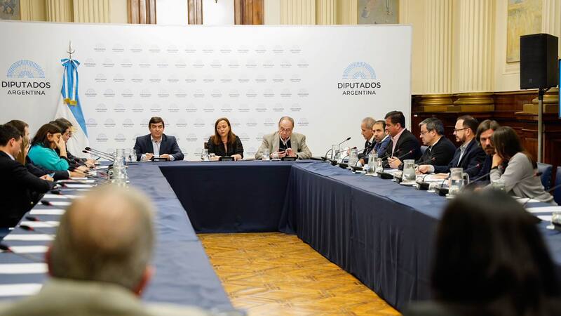 Las autoridades de la Cámara se reunieron para definir el debate del Presupuesto.