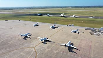 Aseguran que nuevo sistema de aterrizaje del aeropuerto de Carrasco funcionará “en poco tiempo”